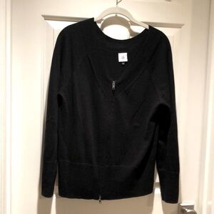 CAbi zip front cardigan